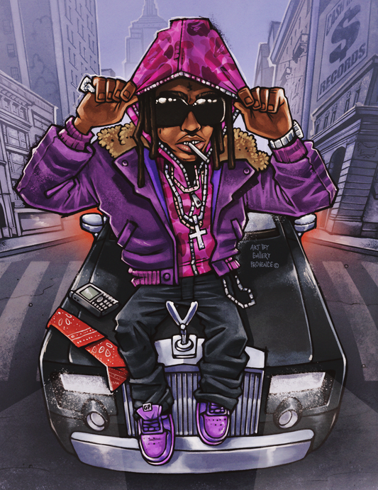 Lil Wayne "Hustler Musik" Poster by GP